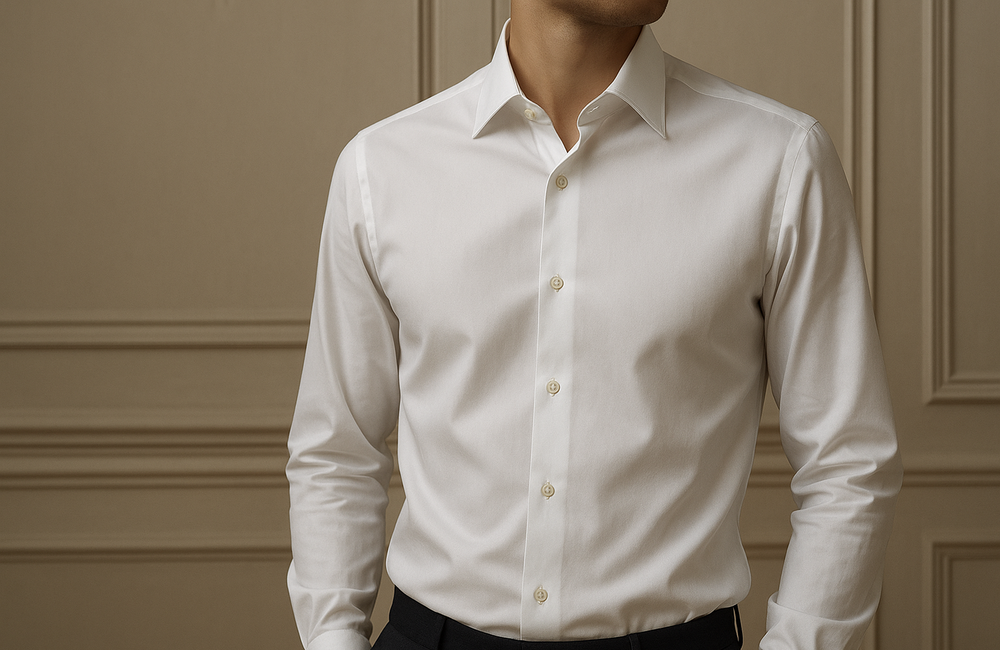 Come nasce una camicia su misura